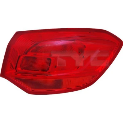 Billede af TYC 11 11875 01 2 Baglygter højre ydre del Rød uden lampeholder OPEL: Astra J Sports Tourer