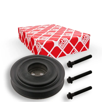 Billede af febi BILSTEIN 33679 Remskive Krumtapaksel 7PK 168 6 med skruer Plus