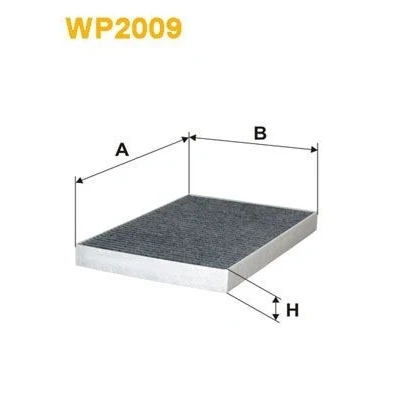 Billede af WIX FILTERS WP2009 Kabinefilter Aktivkulfilter 310 213 30 CHRYSLER: 300C Touring