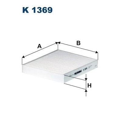 Billede af FILTRON K 1369 Kabinefilter Partikelfilter 212 191 30 SUZUKI: Vitara IV SUV, SX4 II S Cross