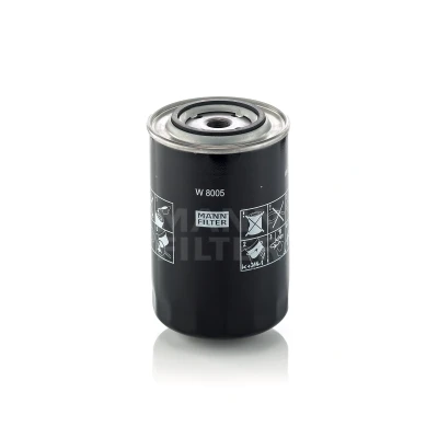 Billede af MANN filter W 8005 Oliefilter 3/4 16 UNF med en returløbs stop ventil Påskruet