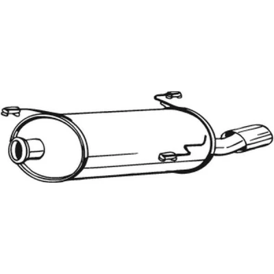 Billede af BOSAL 190 693 Lydpotte PEUGEOT: 306 Hatchback