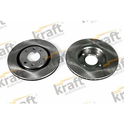 Billede af KRAFT 6045920 Bremseskiver 266, 266,0 20,5 4 ventileret PEUGEOT: 206 Hatchback, 306 Partner I Combispace, CITROËN: Xsara Picasso