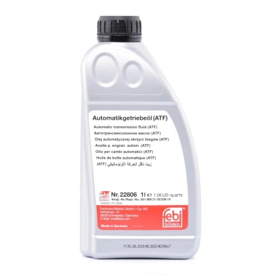 Billede af FEBI BILSTEIN 22806 Automatgearolie ATF III 1 Rød FORD: Focus Mk1 Stationcar, FIESTA 5, MERCEDES BENZ: W124 Sedan, AUDI: A4 B8 Avant