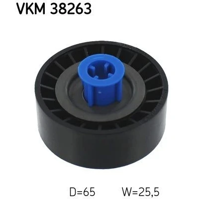 Billede af SKF VKM 38263 Remstrammerhjul MERCEDES BENZ: C klasse T modell, E Sedan, ML