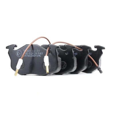 Billede af TOMEX brakes TX 10 34 Bremseklodser foraksel Inkl. slidadvarselskontakt med tilbehør CITROËN: Saxo Hatchback, PEUGEOT: 106 II Hatchback