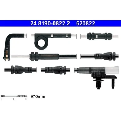 Billede af ATE 24.8190 0822.2 Slidindikator Bremsebelægning LAND ROVER: Range Rover Sport, 4