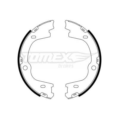 Billede af TOMEX brakes TX 23 27 Bremsebakker bagaksel 212 37 HYUNDAI: H 1 Cargo