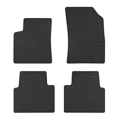 Billede af FROGUM 401716 Gulvmåttesæt Gummi foran og bagved 4 sort Skrædderlavet BMW: 3 GT, OPEL: Crossland X