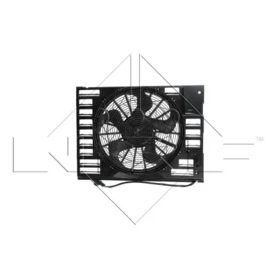 Billede af NRF 47215 Køleventilator 410 12 400 med kølerventilatorramme (karm), Kulløs motor