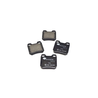Billede af HELLA 8DB 355 007 381 Bremseklodser Ikke forberedt til slidindikator SAAB: 9 3 Hatchback, Cabriolet, 900 II OPEL: Vectra B Sedan