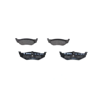 Billede af BOSCH 0 986 424 585 Bremseklodser Low Metallic med stempelklips, monteringsvejledning CHRYSLER: Sebring II Cabriolet, 300M Sedan