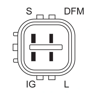 Billede af BOSCH 0 986 046 120 Generator 14V 100A TOYOTA: Avensis II Station Wagon, Hatchback