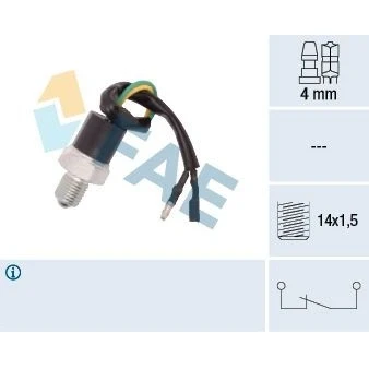 Billede af FAE 41260 Kontakt, baklygte med kabel