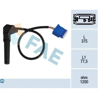 Billede af FAE 79282 Omdrejningssensor, automat gear