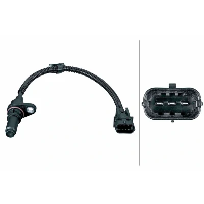 Billede af HELLA 6PU 358 381 031 Impulsensor 3 polet Hall princip med tætningsring, kabel KIA: RIO