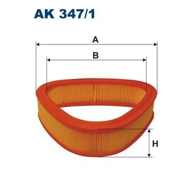 Billede af FILTRON AK 347/1 Luftfilter 65 254 Filterindsats ROVER: 200 Cabriolet