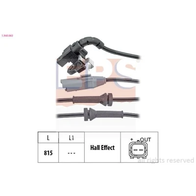 Billede af ABS Sensor EPS 1.960.063