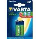 Billede af Varta genopladelig batteri nimh 9v 170mAh v7/8h