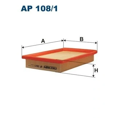 Billede af FILTRON AP 108/1 Luftfilter 40 160 248 Filterindsats