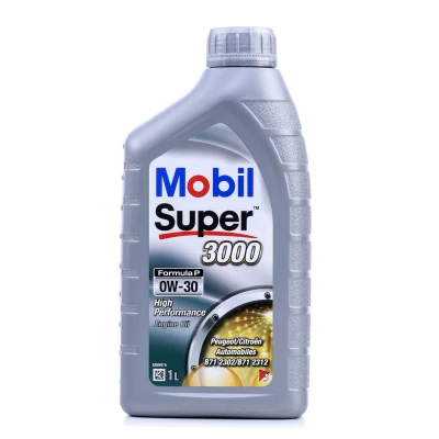 Billede af Mobil Super 3000 Formula P 0W 30 1l Motorolie 152170 PEUGEOT: 208 I Hatchback, 107 207 CITROËN: Jumper II Bus, C1 I, C3