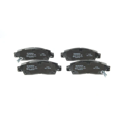 Billede af BOSCH 0 986 494 858 Bremseklodser Low Metallic med akustisk advarsel for slid anti knirke plade CHEVROLET: Trailblazer