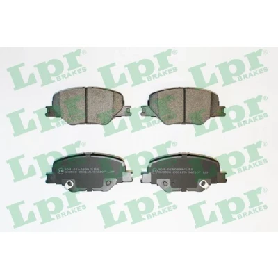 Billede af LPR 05P2107 Bremseklodser OPEL: Insignia B Grand Sport, Sports Tourer