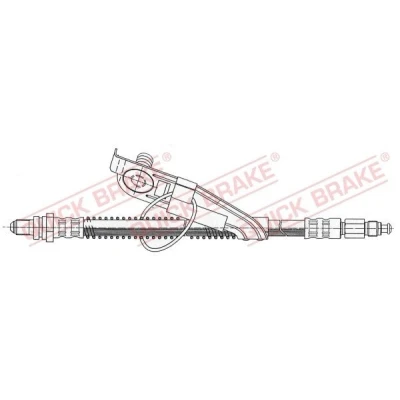 Billede af QUICK BRAKE 42.916 Bremseslange 365 M10x1 FORD: Puma