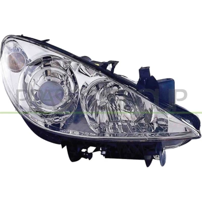 Billede af PRASCO PG4224903 Forlygter højre H1, H7 med indstillingsmotor for LWR PEUGEOT: 307 Hatchback, SW