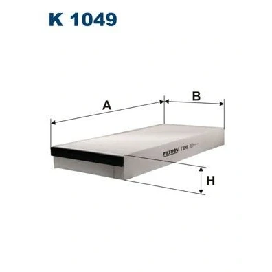 Billede af Filter, indvendig luft FILTRON K 1049