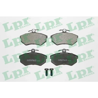 Billede af LPR 05P216 Bremseklodser med skruer AUDI: 80 B4 Sedan, B3, 90 VOLKSWAGEN: Passat B3/B4 Sedan