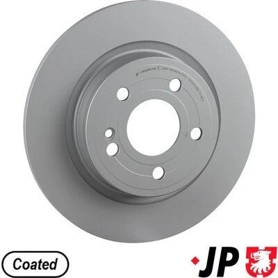 Billede af JP GROUP Bremseskive MERCEDES BENZ: A klasse, B klasse Sedan bagaksel 295mm 12mm 5 fuldstændigt coatet 1363204100 2474230212,360406169701