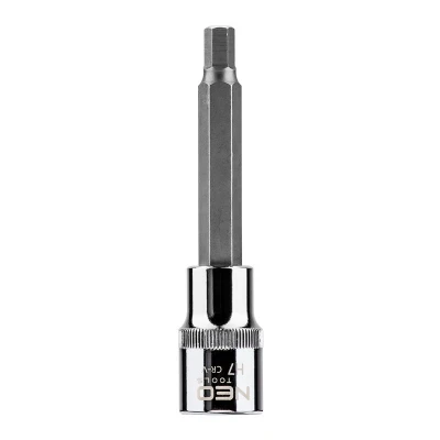 Billede af NEO TOOLS 08 782 Skraldenøgleindsats (Hexagon) 1/2 7422 H7 Krom vanadium stål, Værktøjsstål indre sekskant