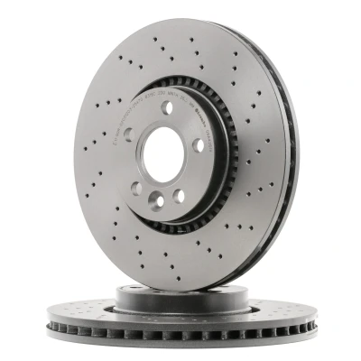 Billede af BREMBO XTRA LINE 09.A426.1X Bremseskiver 316 28 5 perforeret/indv. ventileret coatet højkarboniseret VOLVO: V70 3, S60 II, V60 I, FORD: Galaxy Mk2 MPV
