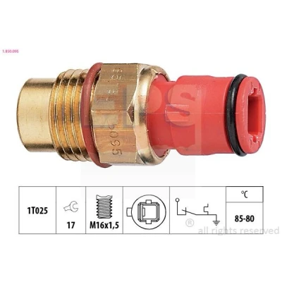 Billede af EPS 1.850.095 Temperaturkontakt, kølerventilator M16x1,5 Made in Italy OE Equivalent