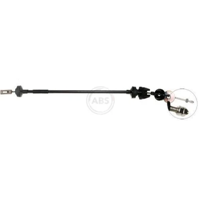 Billede af A.B.S. K23370 Koblingskabel PEUGEOT: 205 II Hatchback, Cabriolet