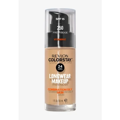 Billede af Revlon FOND DE Teint COLORSTAY Peaux Mixtes À Grasses N 320 TRUE beige Foundation N250 fresh beige, Dame, Størrelse: 30 ml,