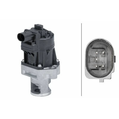 Billede af HELLA 6NU 014 864 741 EGR Ventil elektrisk uden pakning FIAT: BRAVO 2, Doblo II Van / Stationcar, Grande Punto Hatchback, ALFA ROMEO: 159 Sportwagon