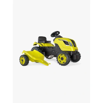 Billede af Smoby Farmer Traktor XL + Trailer, Grøn