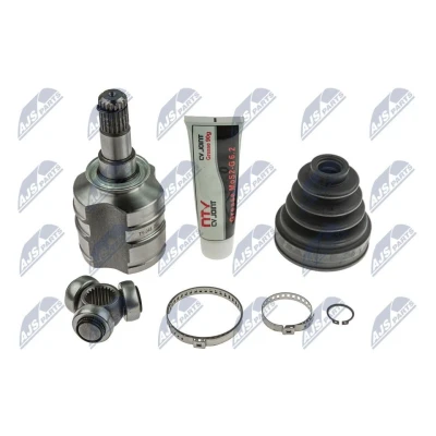 Billede af NTY NPW TY 048 Knokkelled venstre foraksel, gearkasse monteret TOYOTA: Corolla IX Hatchback, Verso, Avensis I Sedan