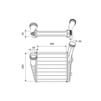 Billede af VALEO 822947 Intercooler uden sensor