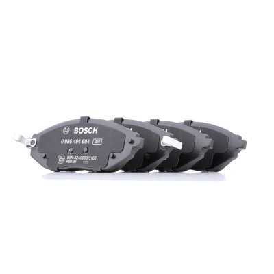 Billede af BOSCH 0 986 494 684 Bremseklodser Low Metallic med akustisk advarsel for slid anti knirke plade CHEVROLET: Spark