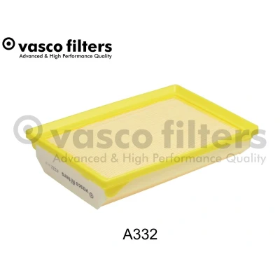 Billede af DAVID VASCO A332 Luftfilter 50mm 175mm 247mm rektangulær Filterindsats med integreret gitter FIAT: Tipo Stationcar, Hatchback