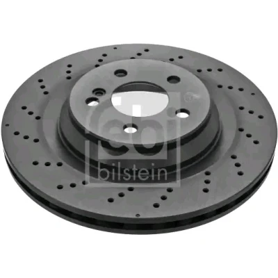Billede af FEBI BILSTEIN 43876 Bremseskiver bagaksel 330 26 5 112 perforeret/indv. ventileret coatet højkarboniseret MERCEDES BENZ: SL Cabriolet