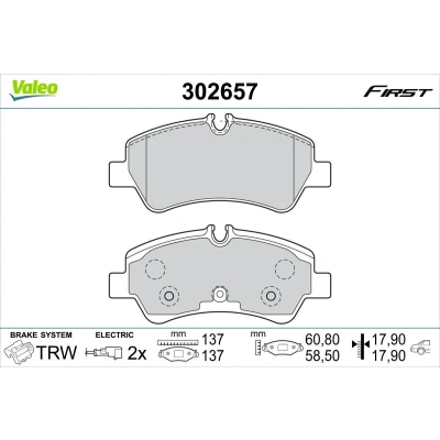 Billede af VALEO 804587 Centraludrykker, kobling