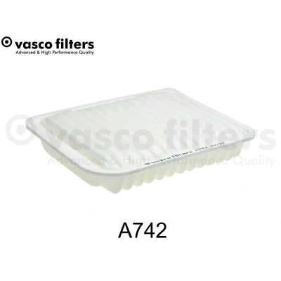 Billede af DAVID VASCO A742 Luftfilter 56 207 257 rektangulær Filterindsats MITSUBISHI: OUTLANDER 3, ASX SUV, Lancer 8 Limousine