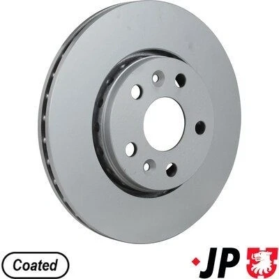 Billede af JP GROUP 4363101600 Bremseskiver foraksel 280 24 5 ventileret coatet MERCEDES BENZ: Citan Van, RENAULT: Kangoo II Express