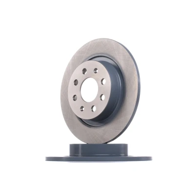 Billede af FEBI BILSTEIN 43837 Bremseskiver bagaksel 263,9 10 6 100 fuldstændigt coatet FIAT: Punto Evo Hatchback, Grande III Hatchback