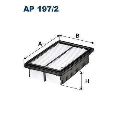 Billede af FILTRON AP 197/2 Luftfilter 56 146 248 Filterindsats HYUNDAI: i20 II Hatchback, III, Coupe