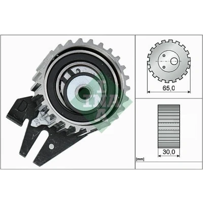 Billede af INA 531 0844 10 Strammehjul, tandrem ALFA ROMEO: 166, OPEL: Astra H Caravan, Insignia A Sports Tourer, FIAT: Grande Punto Hatchback